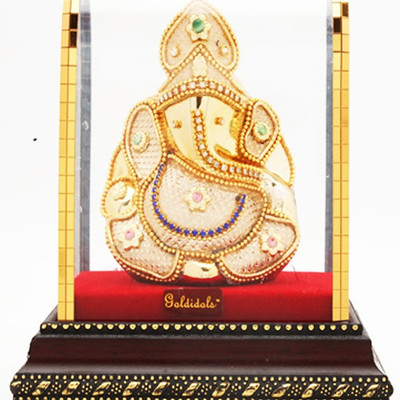 9% OFF on Ghasitaram Gifts Lord Ganesha Showpiece - 5 cm 9% OFF on Ghasitaram Gifts Lord Ganesha Showpiece - 5 cm
