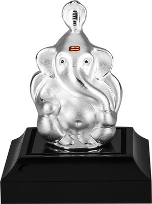 13% OFF on Krysaliis Ganesha Idol Showpiece - 5 cm Silver, Silver 13% OFF on Krysaliis Ganesha Idol Showpiece - 5 cm Silver, Silver