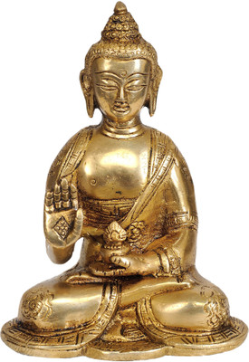 20% OFF on Exotic India Blessing Buddha Showpiece - 14 cm