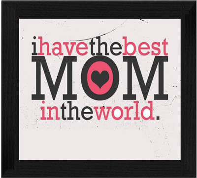 44% OFF on Ellicon B320 I Have The Best Mom Showpiece - 19.5 cm