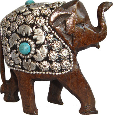 63% OFF on Haveli Arts Wooden Elephant Showpiece - 10 cm 63% OFF on Haveli Arts Wooden Elephant Showpiece - 10 cm
