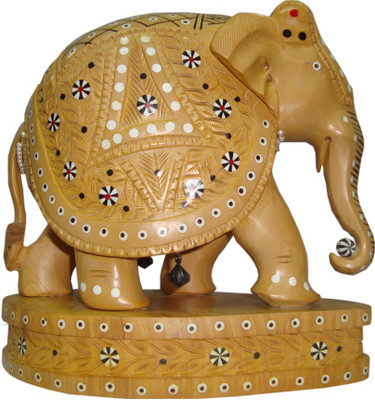 66% OFF on Haveli Arts Wooden Elephant Showpiece - 20 cm 66% OFF on Haveli Arts Wooden Elephant Showpiece - 20 cm