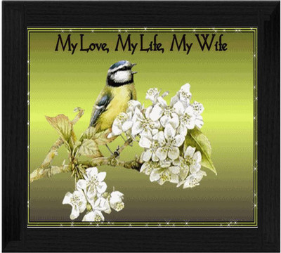 44% OFF on Ellicon B627 My Love My Wife Showpiece - 19.5 cm