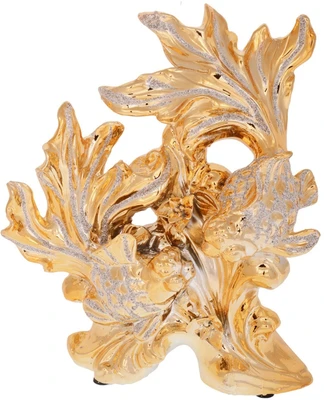 38% OFF on Dharmaraj Links Fish Golden Showpiece - 28 cm 38% OFF on Dharmaraj Links Fish Golden Showpiece - 28 cm
