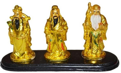 16% OFF on Eshoppee Vastu Feng Shui Fuk Luk Sau Showpiece - 8 cm 16% OFF on Eshoppee Vastu Feng Shui Fuk Luk Sau Showpiece - 8 cm