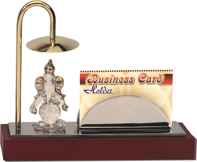 YNA Elegant Ganesha Idol With Card Holder Showpiece - 14 cm YNA Elegant Ganesha Idol With Card Holder Showpiece - 14 cm