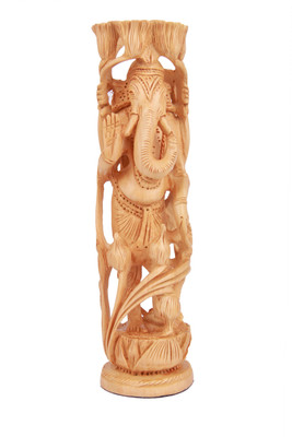 19% OFF on Adaa Whitewood - Ganesha Ajanta Statue Showpiece - 20.32 cm 19% OFF on Adaa Whitewood - Ganesha Ajanta Statue Showpiece - 20.32 cm