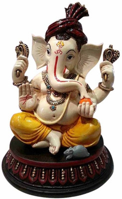 55% OFF on Earth Statue Ganesha Idol in a Happy Mudra Showpiece - 17.78 cm 55% OFF on Earth Statue Ganesha Idol in a Happy Mudra Showpiece - 17.78 cm