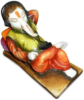 Earth Statue Of Ganesh Showpiece - 6.35 cm