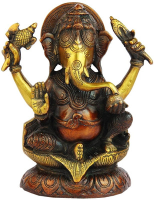 StatueStudio Lord Ganesha Showpiece - 5.08 cm StatueStudio Lord Ganesha Showpiece - 5.08 cm