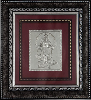 21% OFF on Siri Creations 999 pure silver muruga photoframe Showpiece - 26.5 cm Silver, Silver