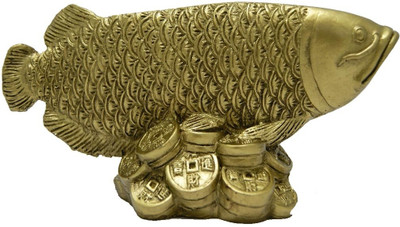 16% OFF on Divya Mantra Arowana On Bed of Wealth For Health Wealth & Positivity Showpiece - 5.5 cm 16% OFF on Divya Mantra Arowana On Bed of Wealth For Health Wealth & Positivity Showpiece - 5.5 cm