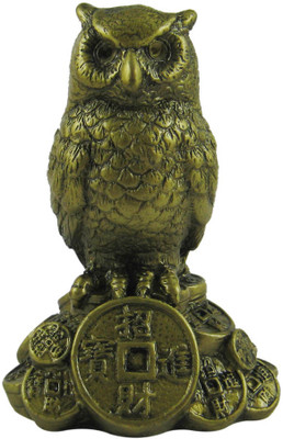 30% OFF on Eshoppee vastu / fang shui / laxmi vahan ullu Showpiece - 10 cm 30% OFF on Eshoppee vastu / fang shui / laxmi vahan ullu Showpiece - 10 cm