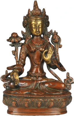 20% OFF on Exotic India Goddess White Tara Showpiece - 21.082 cm 20% OFF on Exotic India Goddess White Tara Showpiece - 21.082 cm