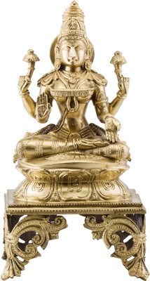 33% OFF on Prachin Laxmi Rect.B W/4leg's Showpiece - 26 cm