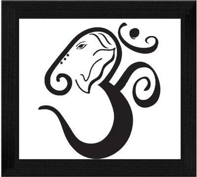 44% OFF on Ellicon B136 Om Ganesh Showpiece - 19.5 cm