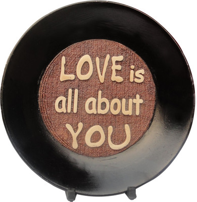 48% OFF on Tiedribbons Love Is All about You Plaque Valentine Day Gifts Showpiece - 17 cm 48% OFF on Tiedribbons Love Is All about You Plaque Valentine Day Gifts Showpiece - 17 cm