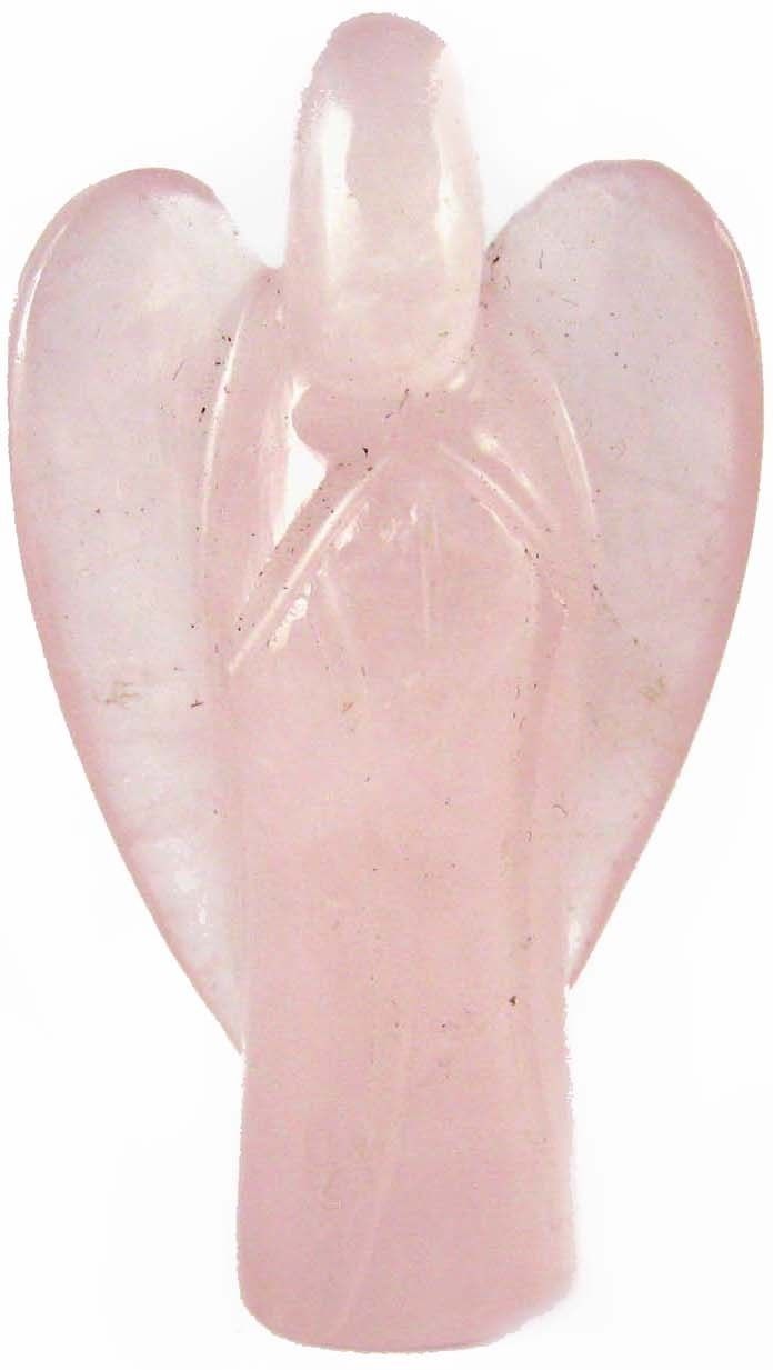 53% OFF on Eshoppee ROSE QUARTZ STONE ANGEL FIGURINE (5X3.25) ,ROSE QUARTZ STONE , CRYSTALS HEALING Showpiece - 3.25 cm