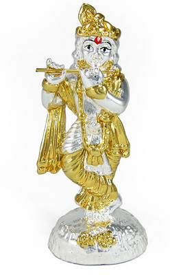 54% OFF on IndiaBuye Krishan Murti Showpiece - 9.5 cm