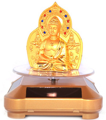 23% OFF on Kriti Creations Feng Shui Solar Charging Sakyamuni Buddha Rotating Piece Showpiece - 9 cm 23% OFF on Kriti Creations Feng Shui Solar Charging Sakyamuni Buddha Rotating Piece Showpiece - 9 cm