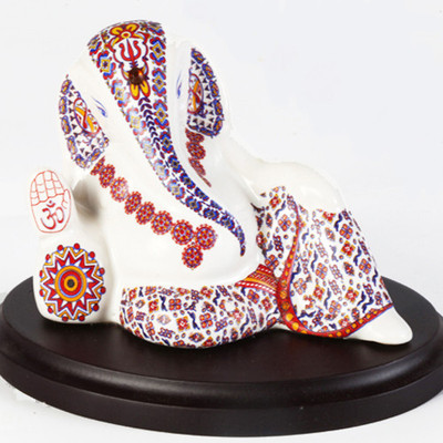 9% OFF on Ghasitaram Gifts Multicolour Raja Ganesh LMAGM2 Showpiece - 9 cm 9% OFF on Ghasitaram Gifts Multicolour Raja Ganesh LMAGM2 Showpiece - 9 cm