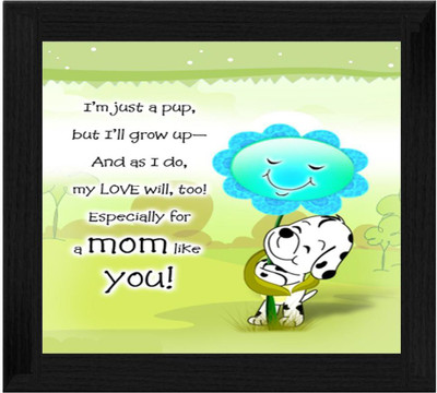 44% OFF on Ellicon B337 I Love U Mom Showpiece - 19.5 cm