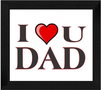 44% OFF on Ellicon B382 I Love You Dad Showpiece - 19.5 cm