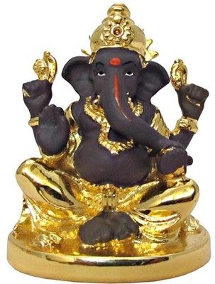 9% OFF on Ghasitaram Gifts LMGTK07 Grey Gold Ganesh Showpiece - 5 cm 9% OFF on Ghasitaram Gifts LMGTK07 Grey Gold Ganesh Showpiece - 5 cm