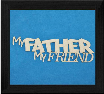 44% OFF on Ellicon B392 My Father My Friend Showpiece - 19.5 cm