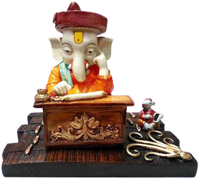 55% OFF on Earth Statue Munim Ganesha idol Showpiece - 15.875 cm 55% OFF on Earth Statue Munim Ganesha idol Showpiece - 15.875 cm