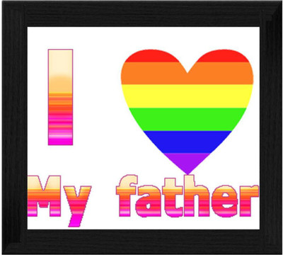 44% OFF on Ellicon B366 I Love My Father Showpiece - 19.5 cm