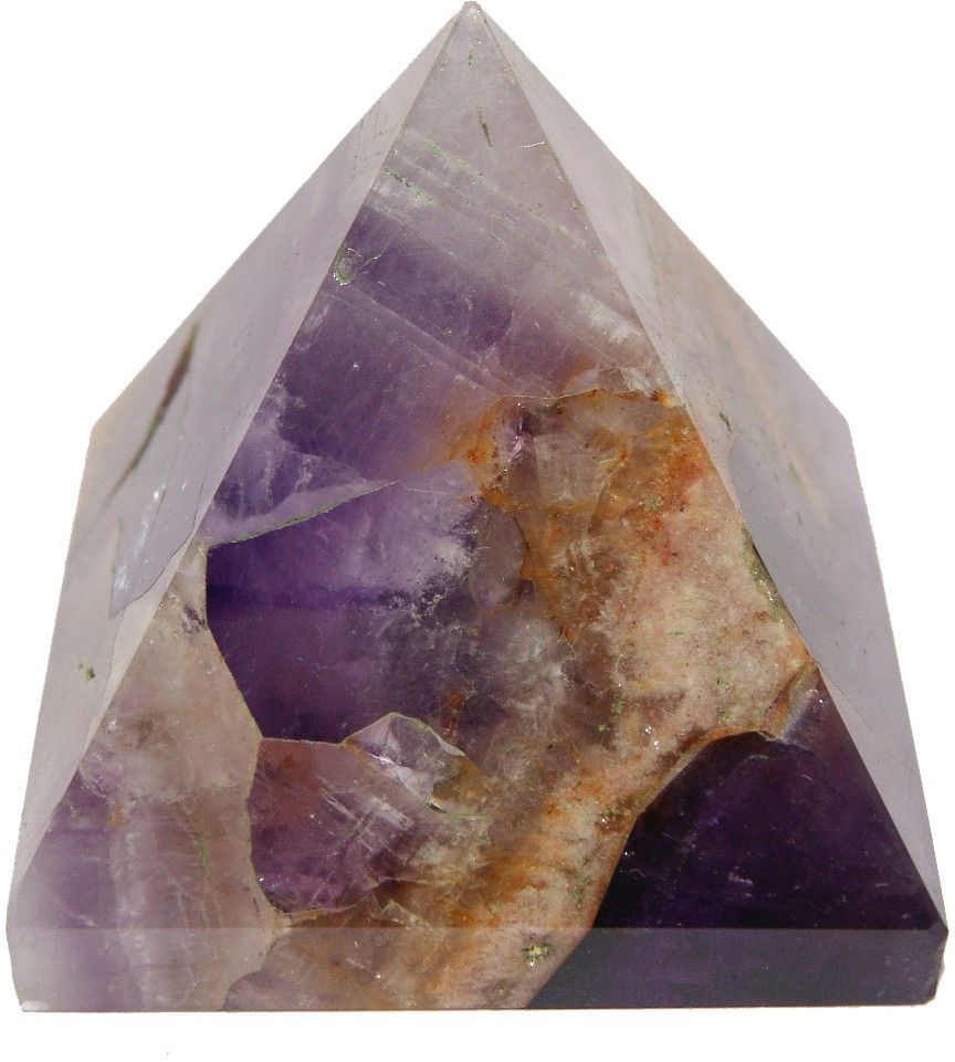 61% OFF on Divya Mantra Divya Metaphysical Crystal Chakra Pyramid in Amethyst Showpiece - 5 cm 61% OFF on Divya Mantra Divya Metaphysical Crystal Chakra Pyramid in Amethyst Showpiece - 5 cm