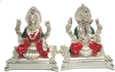 13% OFF on TOFA Lakshmi Ganesha Idol Showpiece - 8 cm 13% OFF on TOFA Lakshmi Ganesha Idol Showpiece - 8 cm