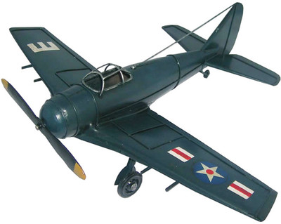 E-Studio Vintage British fighter plane Showpiece - 37 cm E-Studio Vintage British fighter plane Showpiece - 37 cm