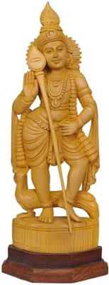 20% OFF on Exotic India Karttikeya - Hindu War God Showpiece - 39.37 cm 20% OFF on Exotic India Karttikeya - Hindu War God Showpiece - 39.37 cm