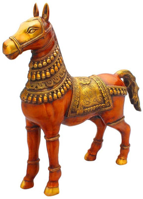 20% OFF on StatueStudio Horse Red Showpiece - 53.34 cm 20% OFF on StatueStudio Horse Red Showpiece - 53.34 cm