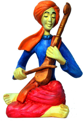 38% OFF on Earth Statue of Musician Playing Veena Showpiece - 12.7 cm 38% OFF on Earth Statue of Musician Playing Veena Showpiece - 12.7 cm