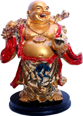 43% OFF on Oyedeal Feng Shui Laughing Buddha Showpiece - 15 cm 43% OFF on Oyedeal Feng Shui Laughing Buddha Showpiece - 15 cm
