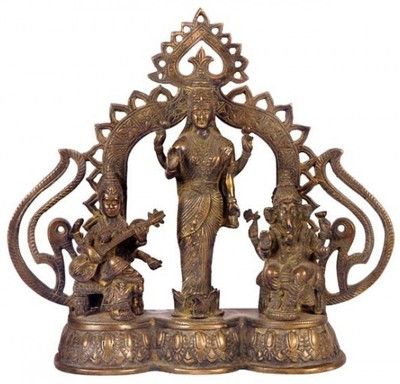 Redbag Laxmi Ganesha Saraswati Showpiece - 25.4 cm Redbag Laxmi Ganesha Saraswati Showpiece - 25.4 cm