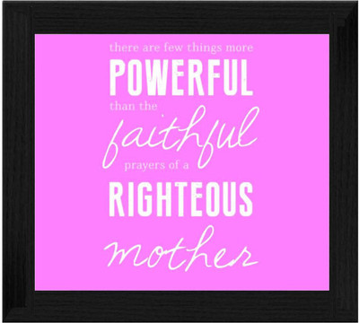 44% OFF on Ellicon B314 Mother Day Quotes Showpiece - 19.5 cm