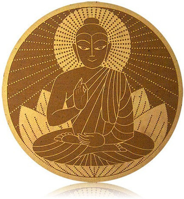 Engrave Buddha the Preacher Plaque Showpiece - 23 cm