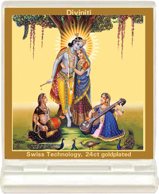 Diviniti Radha Krishna Showpiece - 2.9 cm Diviniti Radha Krishna Showpiece - 2.9 cm