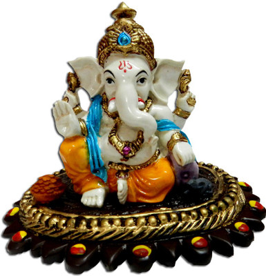 62% OFF on Anant Vighnaharta Ganpati Ganesha Idol Showpiece  -  8 cm