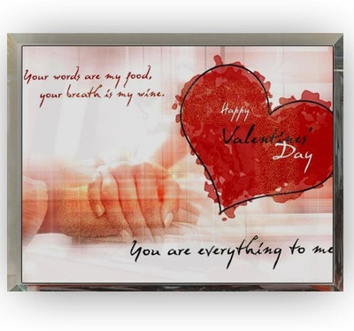 36% OFF on Valentine Gifts Table Frame MBL 0506 Showpiece - 23 cm