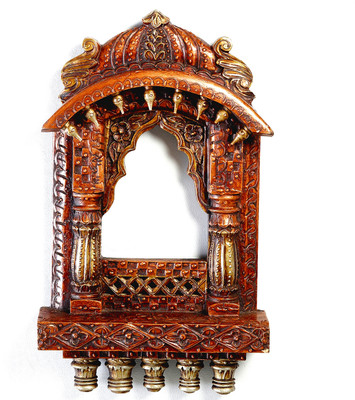 50% OFF on Aapno Rajasthan Rustic Window Jharoka With Carved Accents Showpiece - 30.48 cm 50% OFF on Aapno Rajasthan Rustic Window Jharoka With Carved Accents Showpiece - 30.48 cm