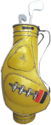 E-Studio Vintage Golf Bag Showpiece - 13 cm