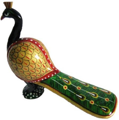 75% OFF on Craft Mansion Painted Sitting Peacock 5in Showpiece - 12.5 cm 75% OFF on Craft Mansion Painted Sitting Peacock 5in Showpiece - 12.5 cm