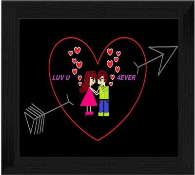 44% OFF on Ellicon B257 Love U Forever Showpiece - 19.5 cm