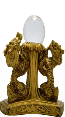 14% OFF on Divya Mantra FengShui Imperial Gold Dragons with a clear1.5 14% OFF on Divya Mantra FengShui Imperial Gold Dragons with a clear1.5