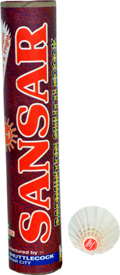 20% OFF on Sansar Badminton Cock Feather Shuttle - White 20% OFF on Sansar Badminton Cock Feather Shuttle - White